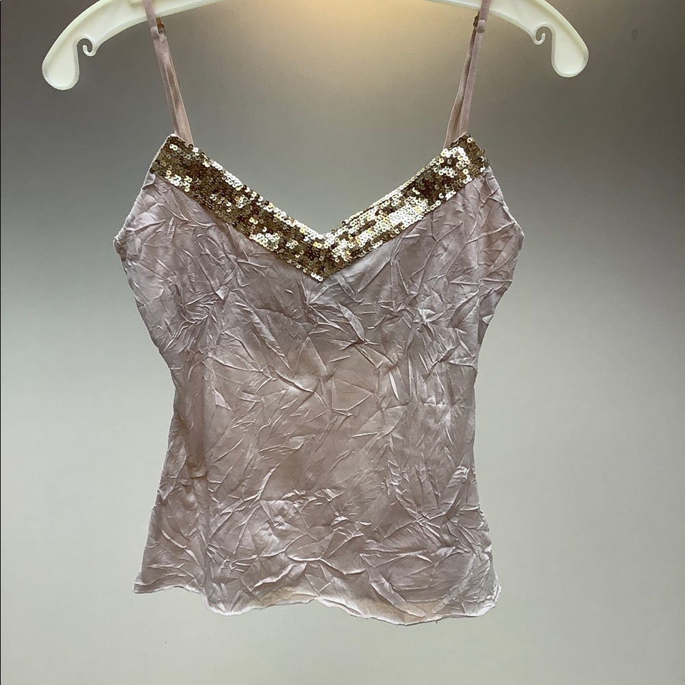 Arden B Sequin Camisole Tank Top - Picture 5 of 5